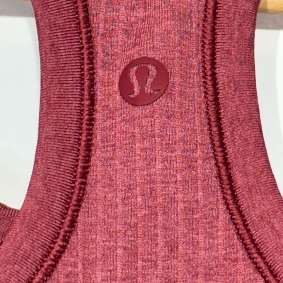 3 lululemon athletica Tank Tops in Burgundy, Brown, and Mint Size 6 - Picture 5 of 12